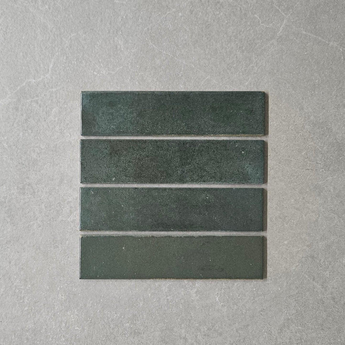 Realm Emerald Green Slim Brick Wall Tile