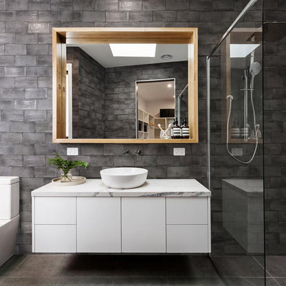 Dante Grey Brick Shaped Wall Tile