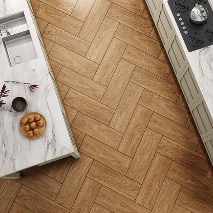 Classic Wood Effect Floor Tile