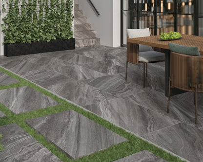 Celtic Anthracite Outdoor Floor Tile - SAMPLE