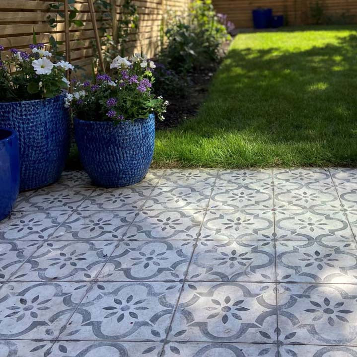 York Grey Victorian Wall And Floor Tile