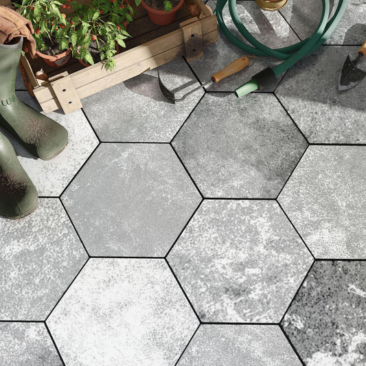 Felix Silver Grey Indoor/Outdoor Floor Tile