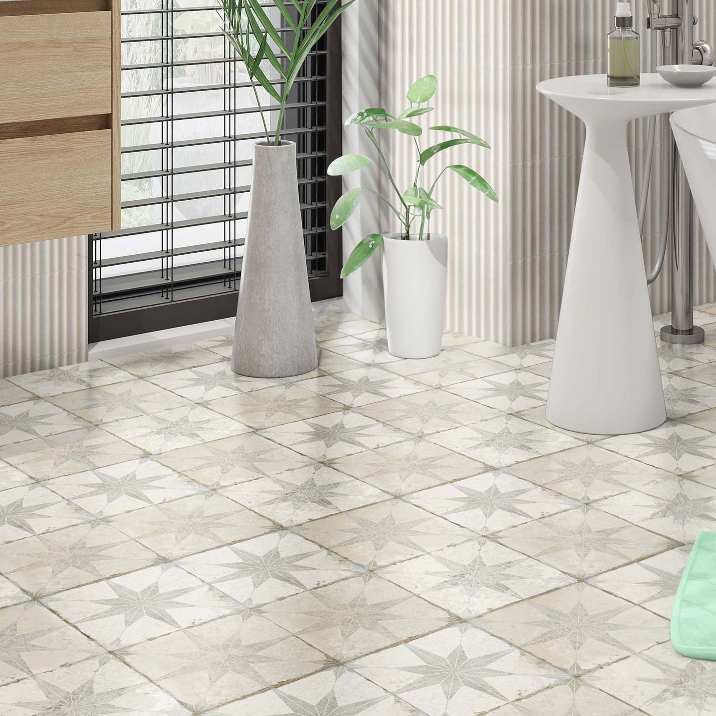 North Star White Wall and Floor Tile