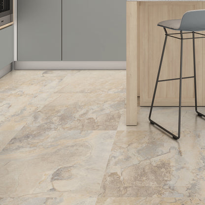 Bedrock Cream Slate Effect Wall and Floor Tile