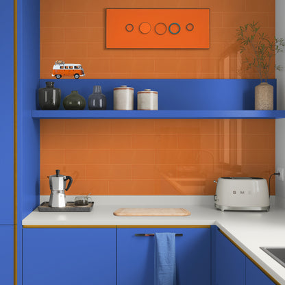 Sonic Orange Gloss Wall Tile