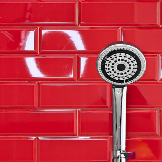 Paris Metro Red Wall Tile