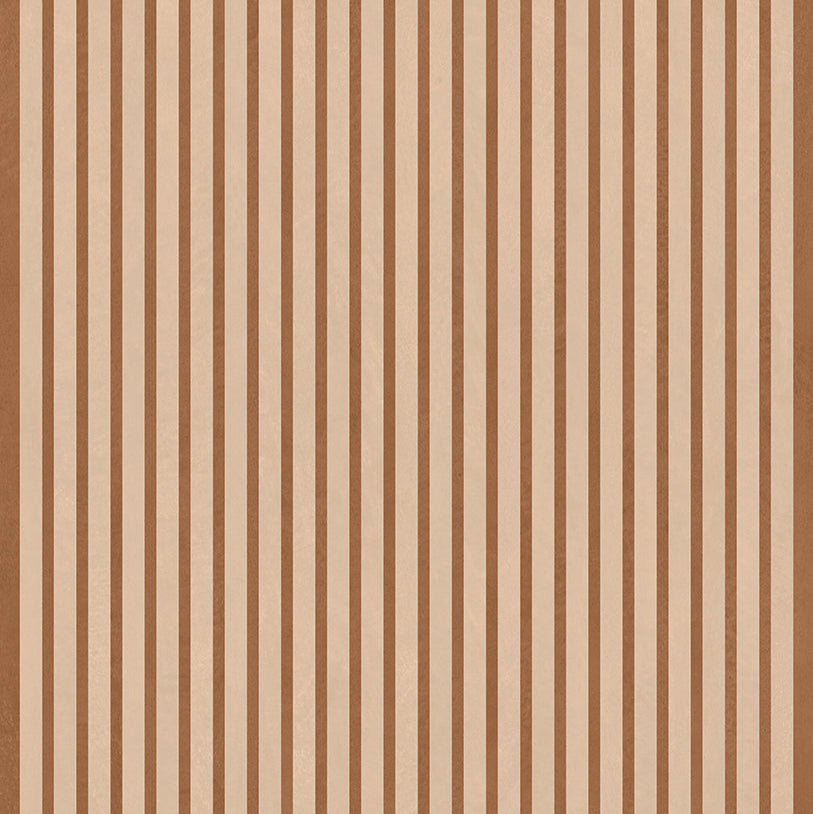 Labyrinth Pink and Terracotta Stripe Wall Tile