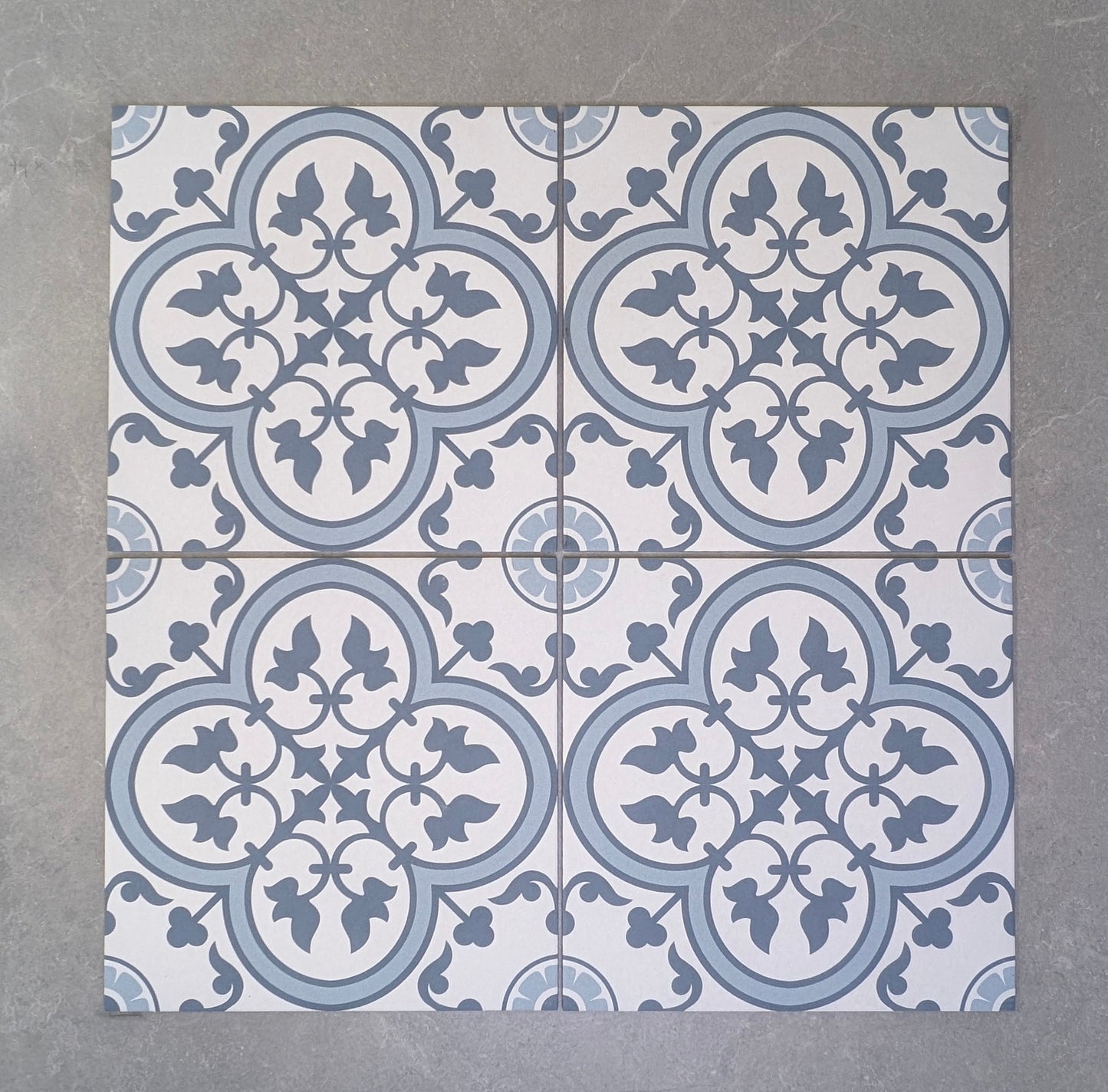 Chichester Blue Victorian Wall and Floor Tile