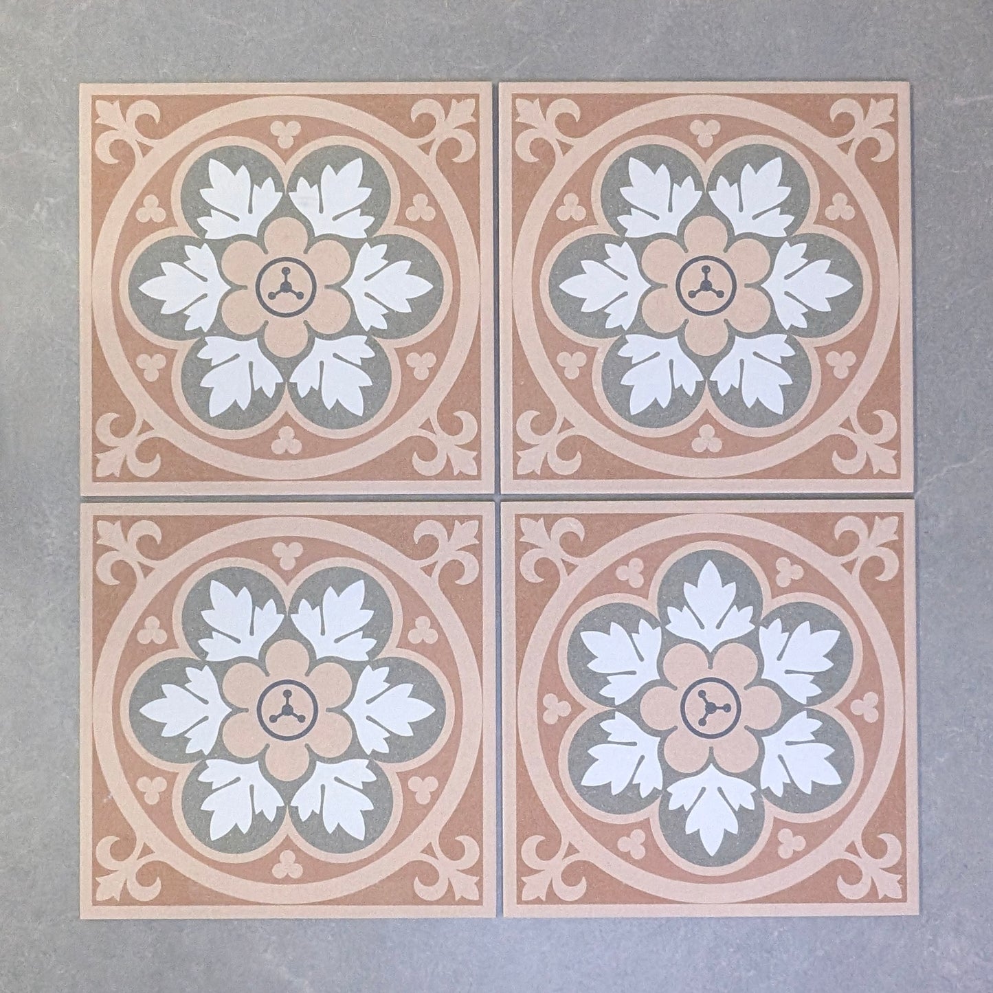 Chapel Terracotta Victorian Wall and Floor Tile