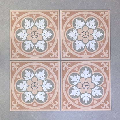 Chapel Terracotta Victorian Wall and Floor Tile