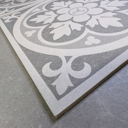 Chapel Light Grey Victorian Wall and Floor Tile