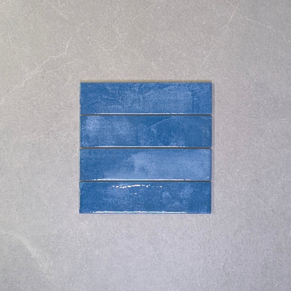 Arizona Blue Slim Brick Wall Tile