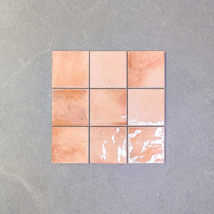 Vietnam Pink Square Wall Tile