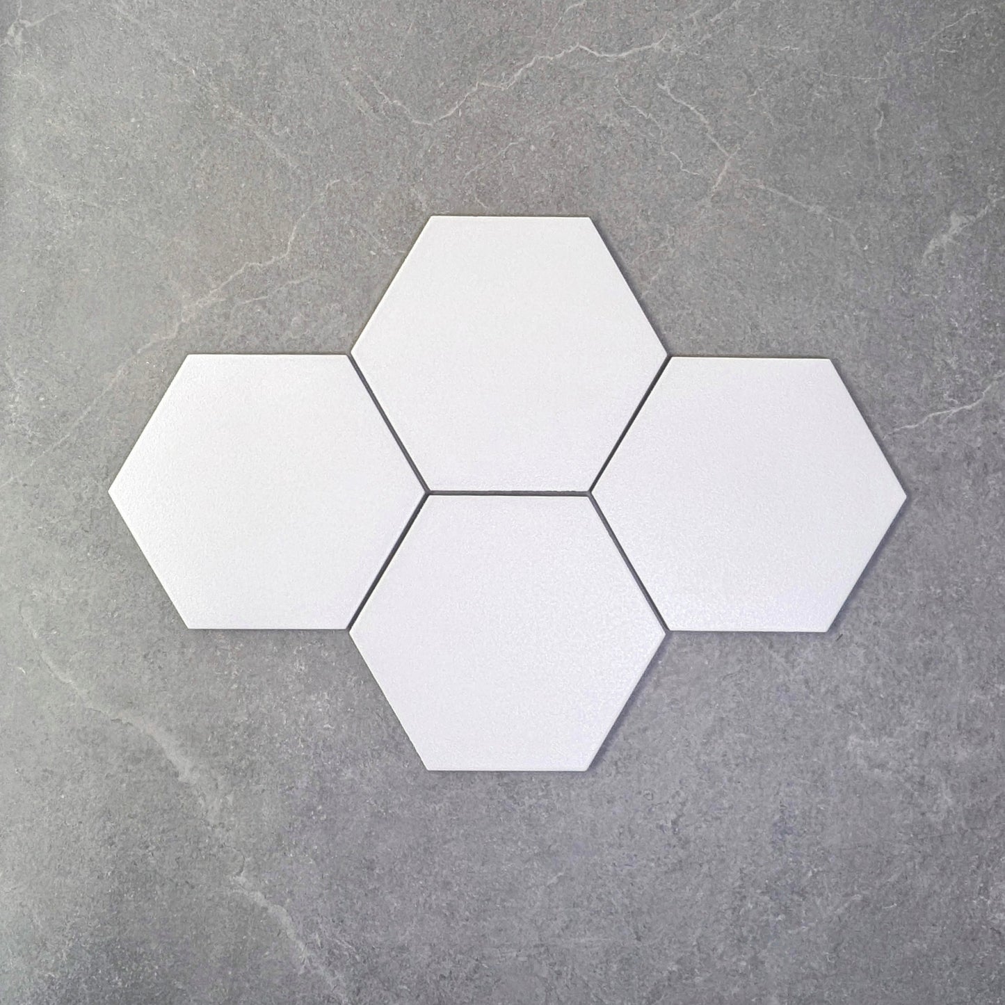 Regent White Hexagon Wall and Floor Tile