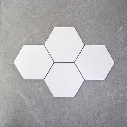 Regent White Hexagon Wall and Floor Tile