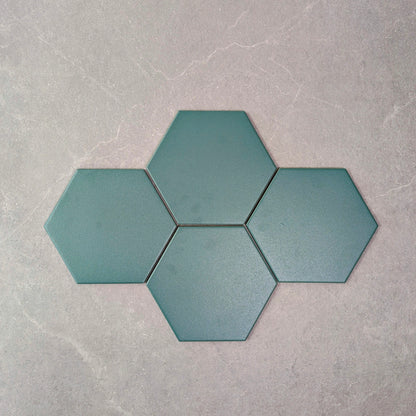 Regent Green Hexagon Wall and Floor Tile