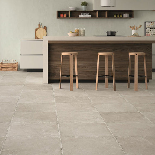 Calabria Light Grey 450x450mm Floor Tile
