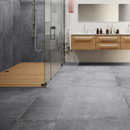 Volt Indoor Anthracite Rectangular Floor Tile