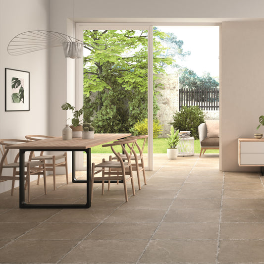 Calabria Light Brown 600x600mm Floor Tile