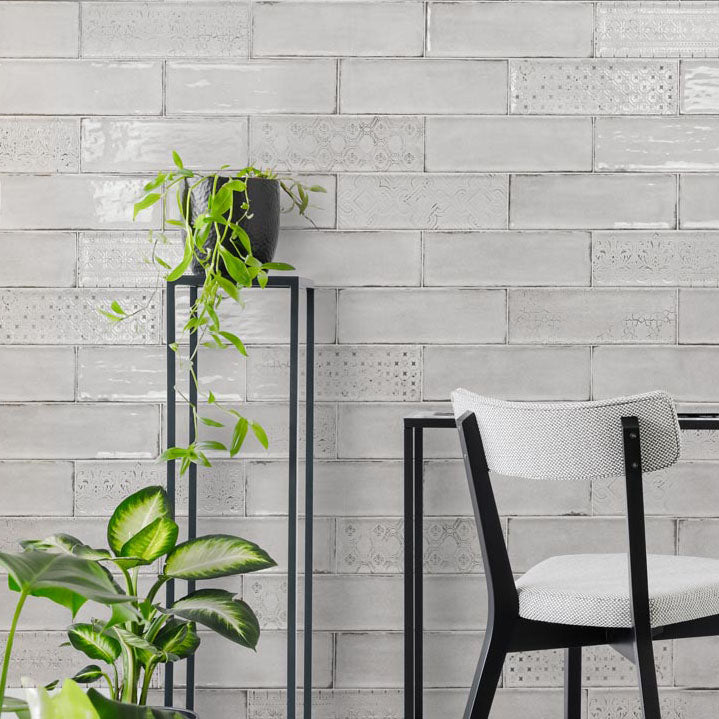 Coloration White Wall Tile