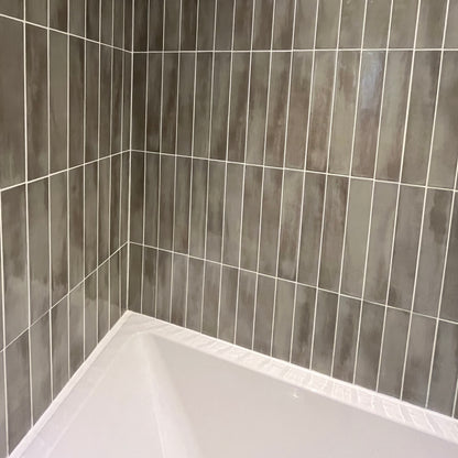 Lacquer Sage Grey Wall Tile