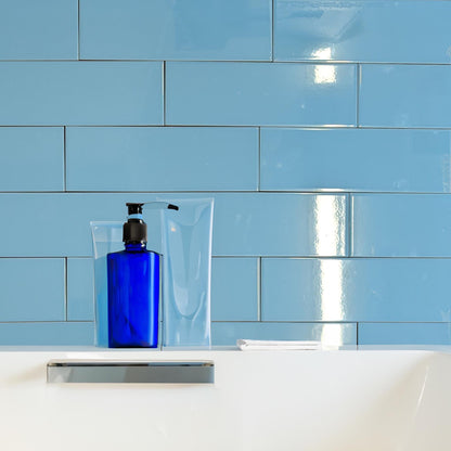 Sonic Bright Blue Gloss Wall Tile