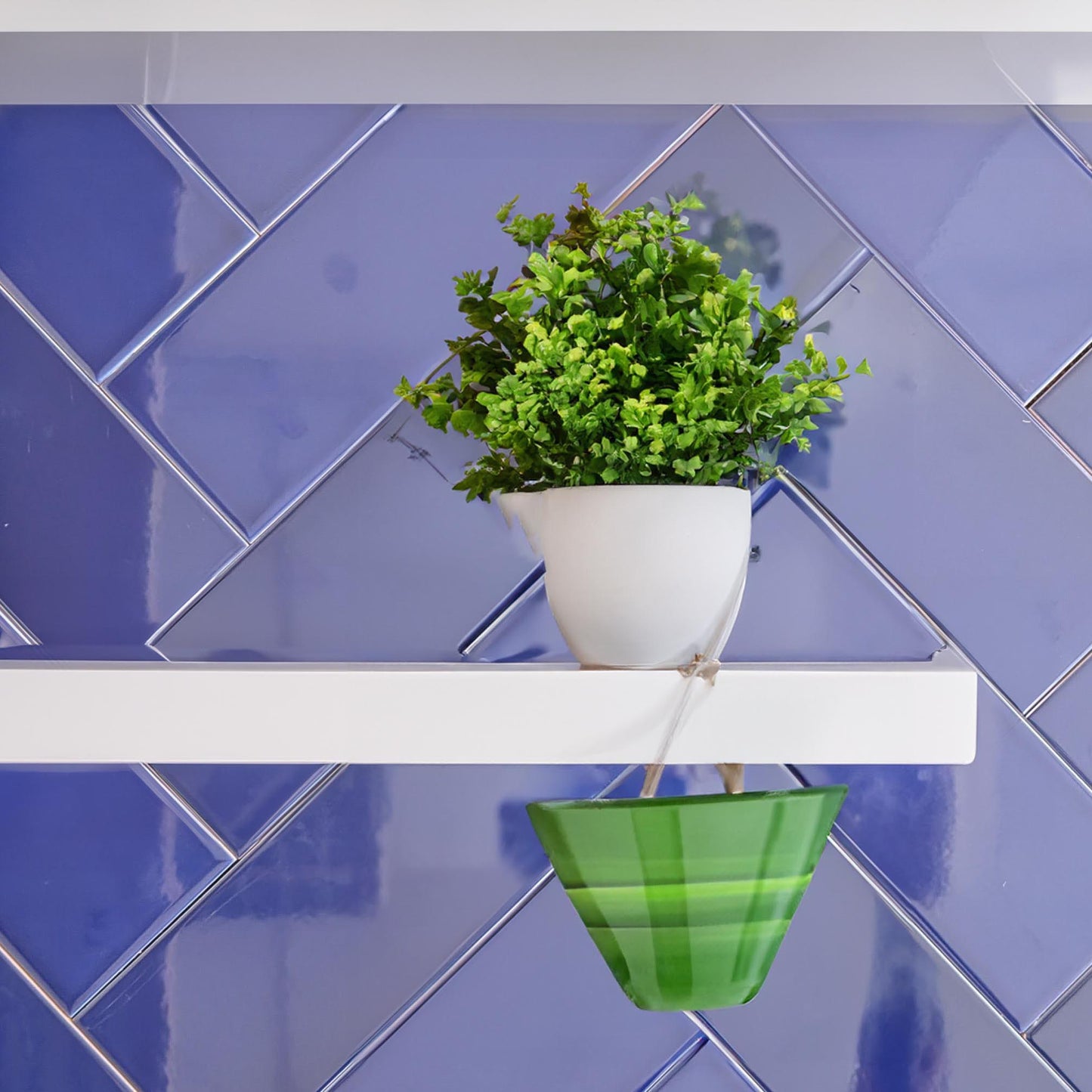 Sonic Cobalt Blue Gloss Wall Tile