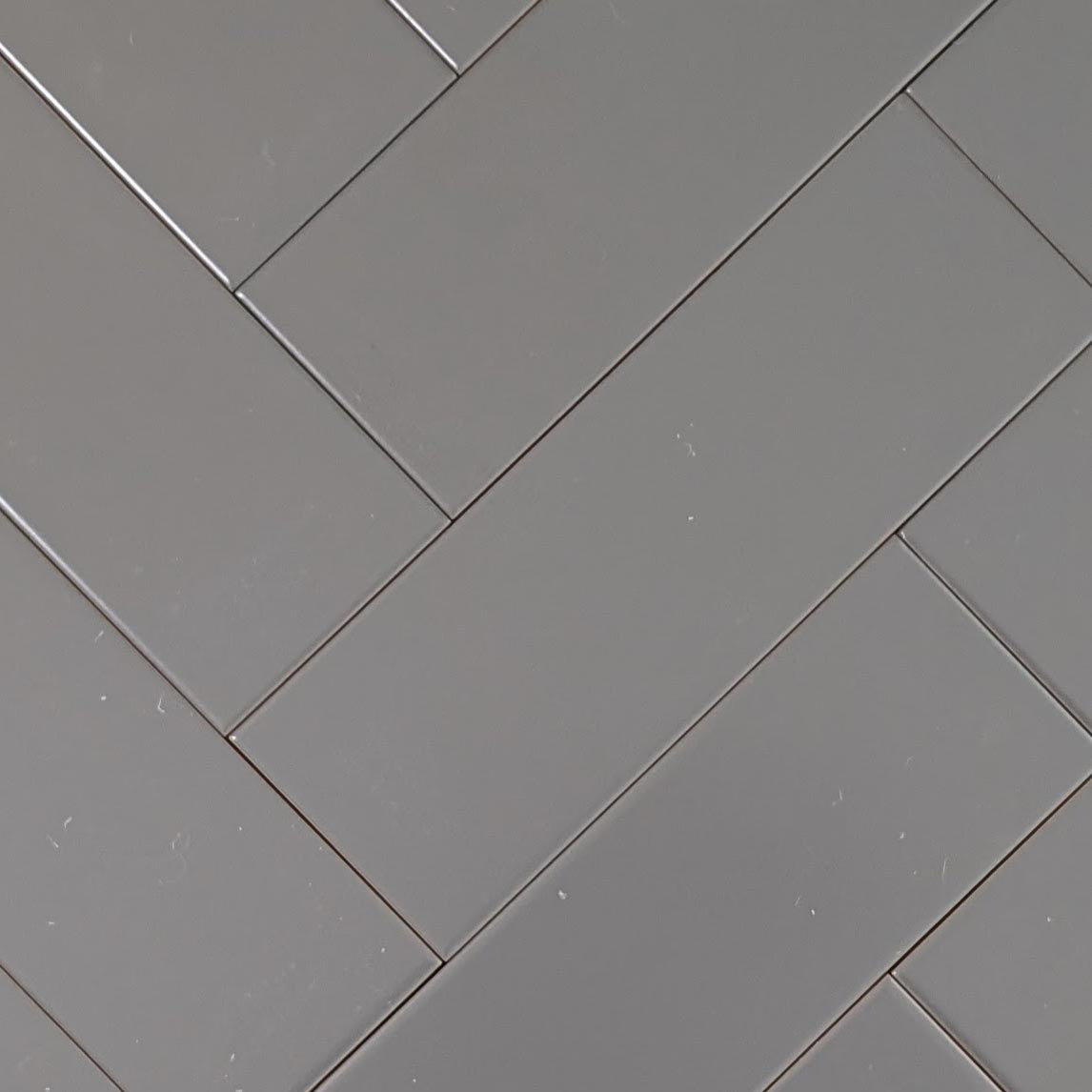 Sonic Dark Grey Matt Wall Tile