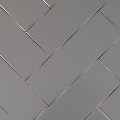 Sonic Dark Grey Matt Wall Tile