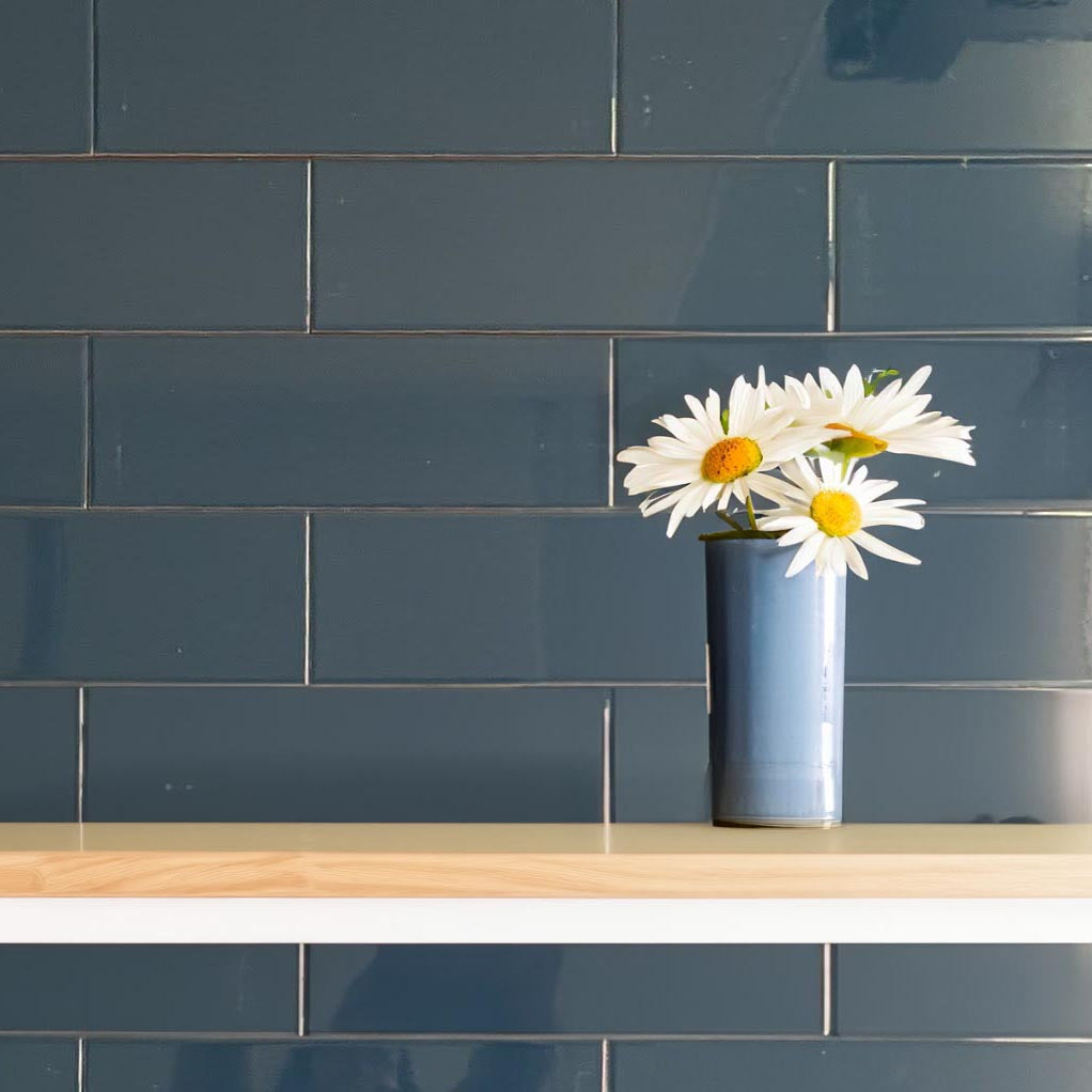 Sonic Marine Blue Gloss Wall Tile