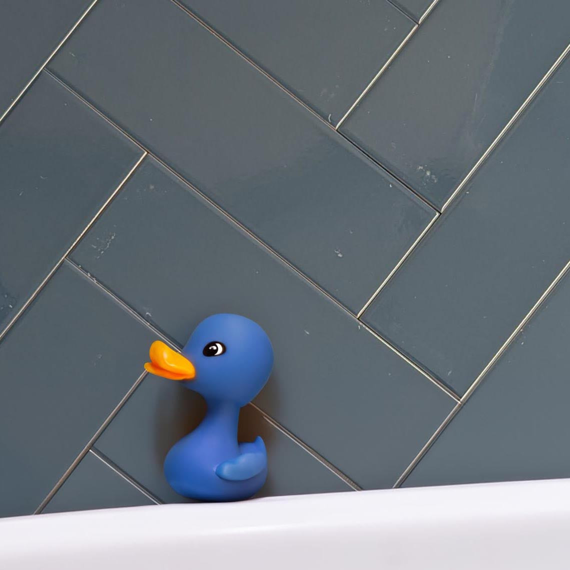 Sonic Marine Blue Gloss Wall Tile