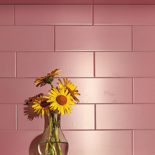 Sonic Mulberry Matt Wall Tile