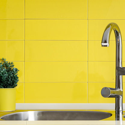 Sonic Yellow Gloss Wall Tile