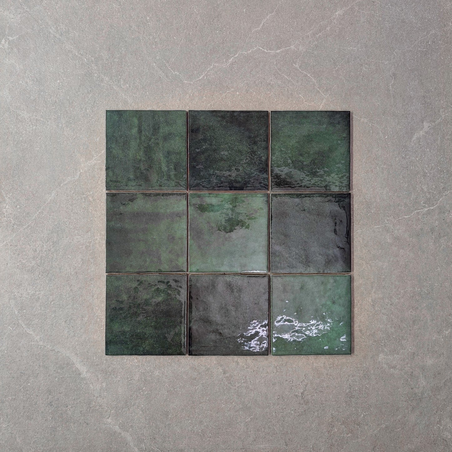 Craft Moss Green Wall Tile