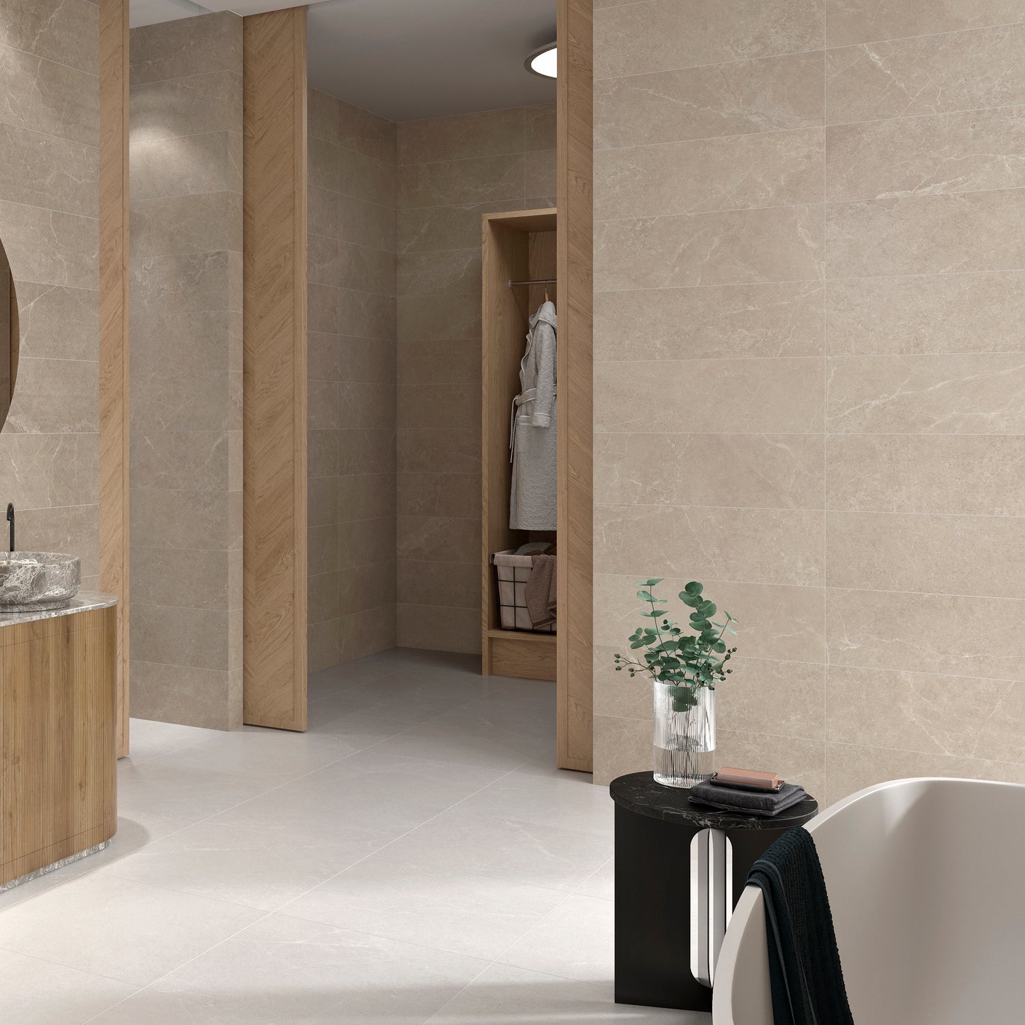 La Borrasca Earth Stone Effect Wall and Floor Tile