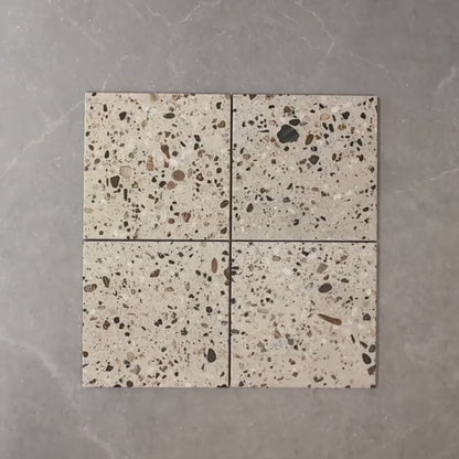 Dapper Beige Terrazzo Effect Small Wall and Floor Tile