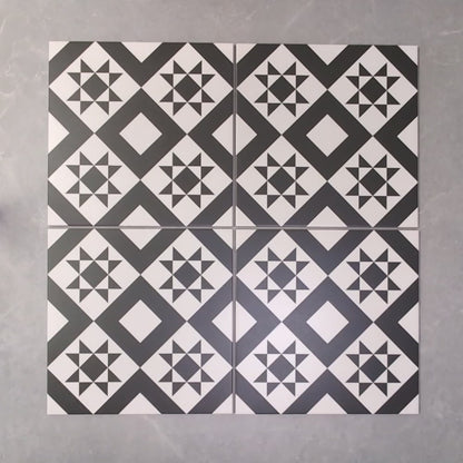 Century Black Wall and Floor Tile