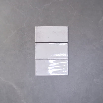 Dante White Brick Shaped Wall Tile