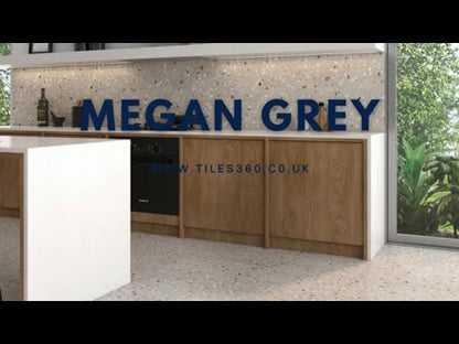 Megan Grey Hexagon Wall and Floor Tile