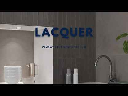 Lacquer Brown Wall Tile