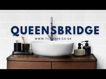 Queensbridge White Matt Wall Tile