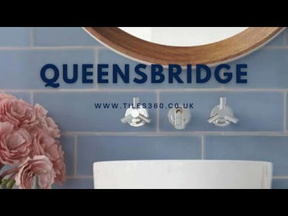 Queensbridge Blue Matt Wall Tile