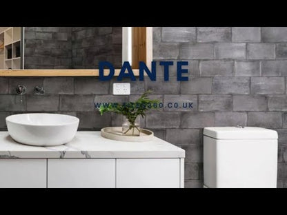 Dante Grey Brick Shaped Wall Tile