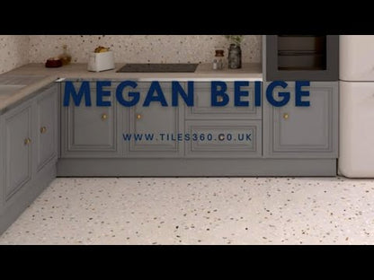 Megan Beige Hexagon Wall and Floor Tile