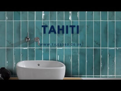 Tahiti Green Aqua Wall Tile