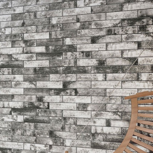 Prudhoe Black Brick Effect Wall Tile