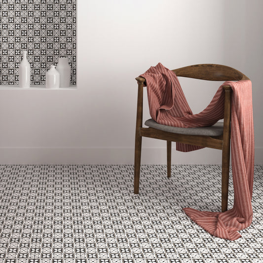 Notting Hill Patterned Wall and Floor Tile