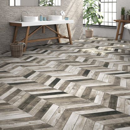 Bale Grey Right Floor Tile