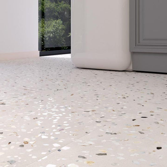 Megan Beige Terrazzo Wall And Floor Tile