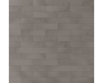 Boston Dark Grey Brick Shaped Wall and Floor Tile